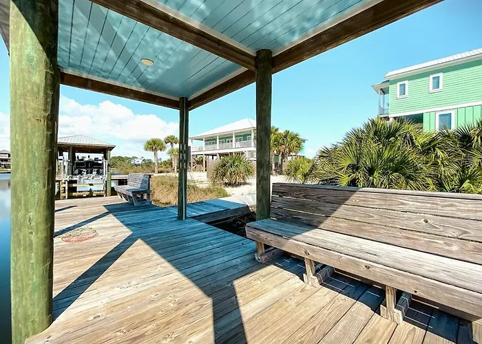 Yellow Family House With Heated Pool & Firepit! Gulf Shores
