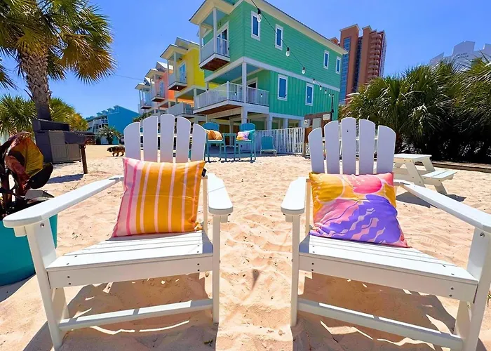 Yellow Family House With Heated Pool & Firepit! * Gulf Shores