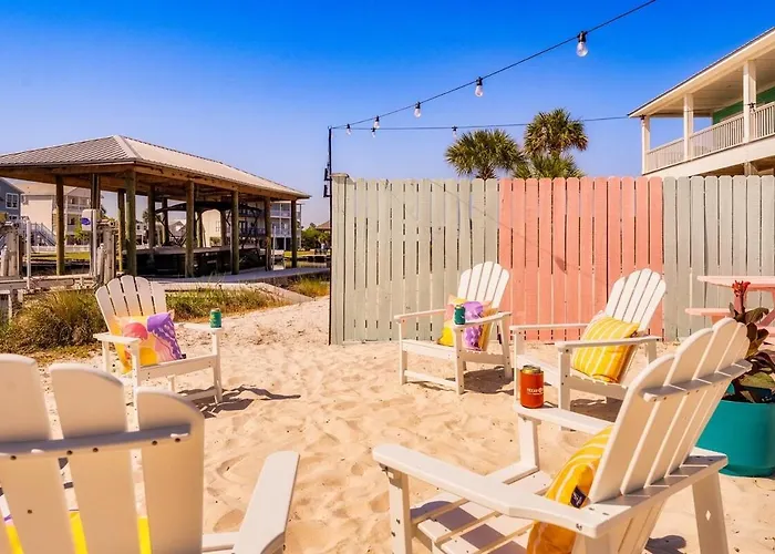 Yellow Family House With Heated Pool & Firepit! * Gulf Shores
